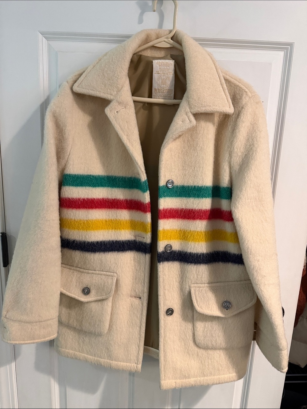 Hudson’s Bay Company vintage Wool coat jacket large